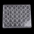 thumbnail image 2 of Caja de almacenamiento Cosmética Sunnimix transparente Organizador de maquillaje 30 ranuras, 2 of 8