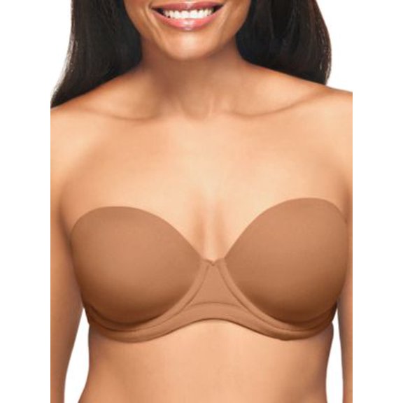 Wacoal Red Carpet Strapless Full Busted Underwire Bra (854119),36H,Natural Nude