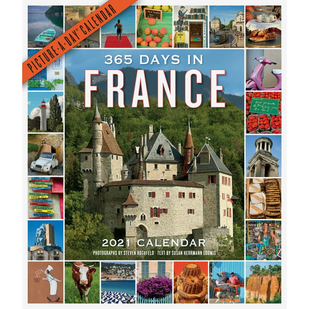 365 Days in France PictureaDay Wall Calendar 2021 (Other) Walmart