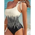 thumbnail image 3 of Mismatched Print One Piece Swimsuit, 3 of 5