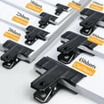thumbnail image 3 of Black Large Bull Clips, 10 PCS Extra Large Binder Clips 4.3 Inch Giant Binder Clips, Jumbo Binder Clips for Home,Work, Art, Office and Kitchen (110 mm) 4.3inches, 3 of 5