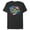 Dark Heather, variant on Avengers Kawaii Red White and Brave 4th of July - Short Sleeve Blended T-Shirt for Adults - Customized-Black