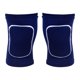 thumbnail image 1 of 1 par de rodilleras protectoras de esponja, rodilleras suaves y transpirables, rodilleras para deporte, gimnasio, patinaje, azul oscuro, talla S, 1 of 7