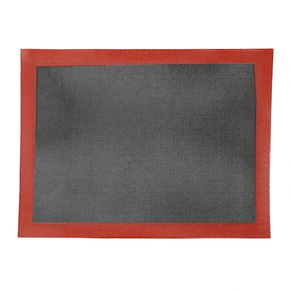 Cuisson Maille Réutilisable Respirant Silicone Rouleau Tapis Uniforme Chauffage Anti-adhérent Four Résistant À La Chaleur pour Micro-ondes Four Lave-vaisselle