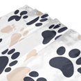 thumbnail image 3 of Yayeee Shower Curtain with Hooks 72"x72" Waterproof Fabric Bathroom Hanging Decor, Black Cat Paw, 3 of 5