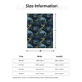 thumbnail image 5 of Gaeub Cartoon Dinosaur Print Flannel Throw Blanket, Home Fleece Throw Blanket for Couch or Bed,Decorative Blankets,Lightweight Fuzzy Flannel Blanket-80"x60", 5 of 6