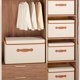 thumbnail image 4 of Caja Para Guardar Ropa, Armario Doméstico, Caja Para Guardar Ropa Interior, Caja Organizadora De Ropa Con Tapa, Caja Tipo Cajón Para Guardar Edredones, 4 of 5