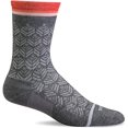 thumbnail image 2 of Sockwell Women's Bunion Crew Socks (Charcoal, Small/Medium), 2 of 3