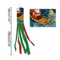 thumbnail image 3 of Christmas Windsock Flags Outdoor Hanging Christmas Decorations 39 Inch Snowman Santa Claus Elk Christmas Tree Hanging Decorations for Yard Garden Lawn Patio Holiday Party Winter Outdoor Decorations, 3 of 6