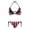 American Flag, variant on Ladies Gothic Skull Print Two Piece Bikini Set Swimsuit Lightweight Triangle Halter Bathing Suit Swimwear for Women