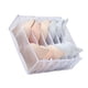 thumbnail image 3 of Cateissary Caja de almacenamiento de ropa interior, cesta organizadora de ropa reutilizable, divisor de cajón plegable, contenedor portátil, ropa interior Type3 NO3 Cateissary HA000351-05B, 3 of 6