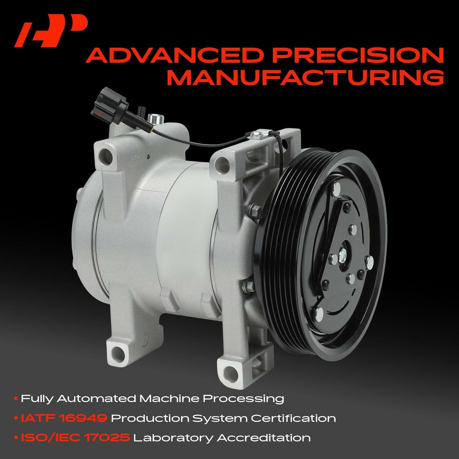 A-Premium AC Compressor with Clutch Compatible with Nissan Sentra 2000-2006 L4 1.8L 2.0L