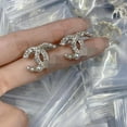thumbnail image 1 of Boucles d'Oreilles Mode Bijoux Perle Détaillées Boucles d'Oreilles Cc style 2, 1 of 1