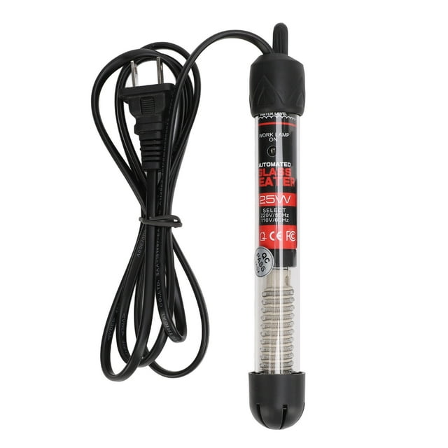 Submersible Aquarium Heater, Glass Aquarium Fish Tank Heater Fine Processing Technology for Marine and Freshwater
