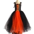 thumbnail image 5 of Little Girls Dresses Straps Mesh Child Sleeveless Cartoon Hallowmas Holiday With Hat Party Dress Girls Size 8-10T, 5 of 5