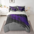 thumbnail image 2 of Homewish Abstract Graffiti Splash 7-Piece Twin Bedding Sets For Children Teens Adults,Minimalist Watercolor Bedding Comforter Set,Gradient Ombre Minimalism Breathable Sheet Sets, 2 of 8