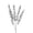 Silver-4, variant on Eolstice Artificial Silver Rose Stems, Faulic Branches Bendable, Home Decor Vase Centerpiece for Wedding Party Farmhouse Table Arrangement