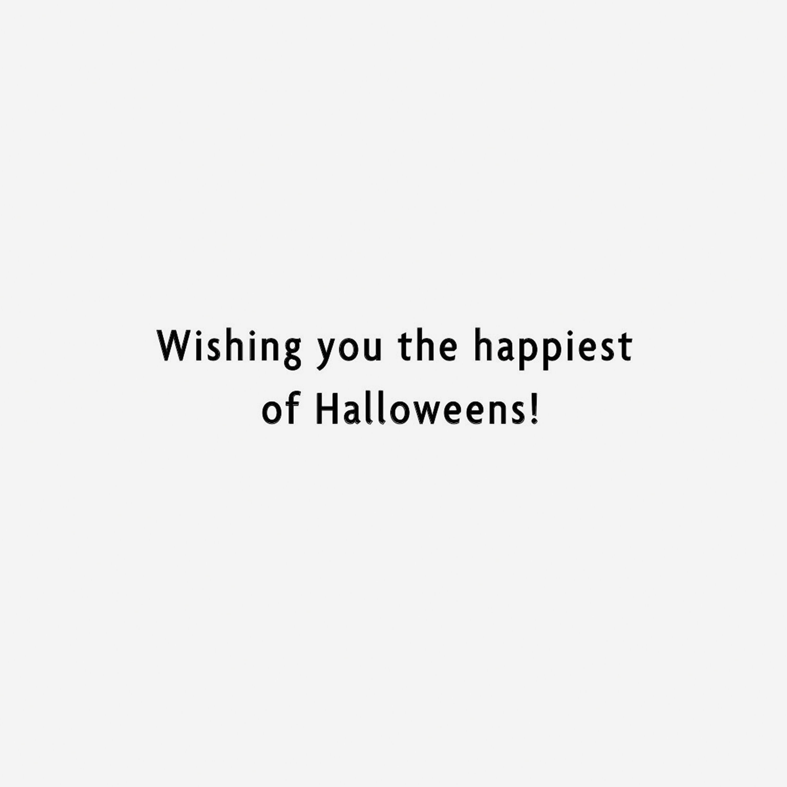 Hallmark Halloween Card (Good Treats, Good Times, Good Friends), 1 Count