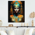 thumbnail image 2 of Designart Portrait Of Egyptian Goddess III Canvas Wall Art, 2 of 5