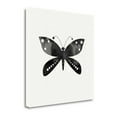 thumbnail image 2 of Tangletown Fine Art 'Black and White Butterfly IV' Graphic Art Print on Wrapped Canvas, 2 of 2