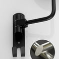 thumbnail image 4 of MesaSe Motorcycle Helmet Rack  180 Degree Rotation Helmet Rack with Hook  Wall-mounted Bike Helmet Holder  Double Hook Bike Helmet Holder for Coats Caps Baseballs Rugby Helmet, 4 of 9