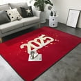 thumbnail image 3 of Area Rugs For Living Room Decor - Happy New 2025 Year Soft Anti Slip Throw Washable Rugs 5x7 For Bedroom, Indoor Carpet For Bedroom Living Room 80x58In, 3 of 7