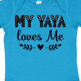 thumbnail image 4 of Inktastic My Yaya Loves Me Grandchild Girls Baby Bodysuit, 4 of 5