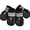 Black, variant on GASTROPOD 4Pcs Dog Shoes Waterproof Anti-Slip Soft TPR Sole Dog Boots Winter Protection Dog Boots for Winter 6x5.5cm,Blue