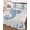 Light Blue, Cream, Grey, variant on Full Size Quilt Bedding Set, Coastal Seahorse Reversible Summer Quilt 3 Pieces, Summer Ocean Chic Textured Black Lightweight Bedspreads Coverlets with 2 Pillow Shams for All Seasons