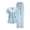 Sky Blue #15, variant on Nurse Scrubs for Women Set Short Sleeve V Neck Scrubs Top and Wide Leg Jogger Pants Solid Easy Care Wrinkle-Resist 2 Pieces Outfit, 2XL