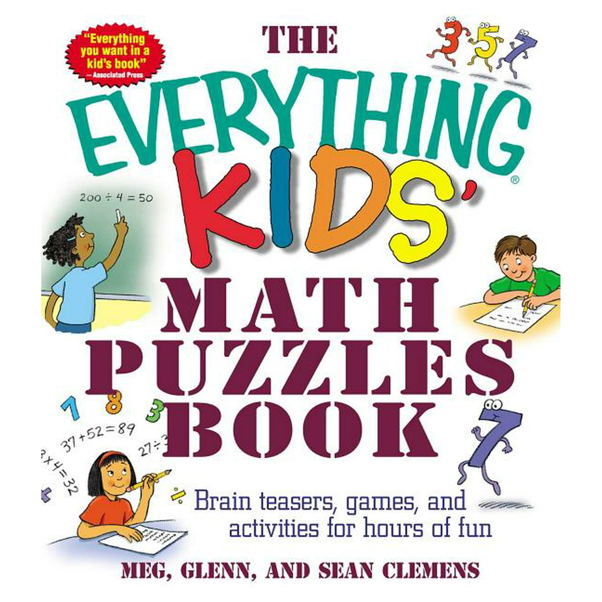 Everything(r) Kids The Everything Kids' Math Puzzles Book: Brain Teasers, Games, and Activites for Hours of Fun, (Paperback)