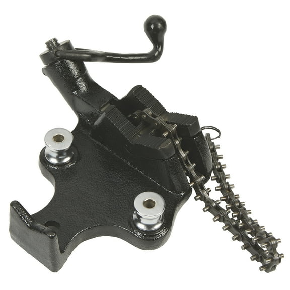 Klutch Pipe Chain Clamp Vise, 3in. Jaw Width