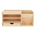 thumbnail image 1 of Tool Parts Box, Fine Workmanship Classified Storage Synthetic Wood Scratch Repair Tool Organizer For Studio, 1 of 5