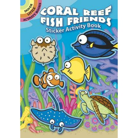 - Coral Reef Fish Friends Sticker Activity Book