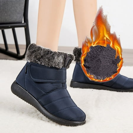 

TALKVE Snow Boots Short Boots Winter Cotton Boots Plus Velvet Warm Women s Boots