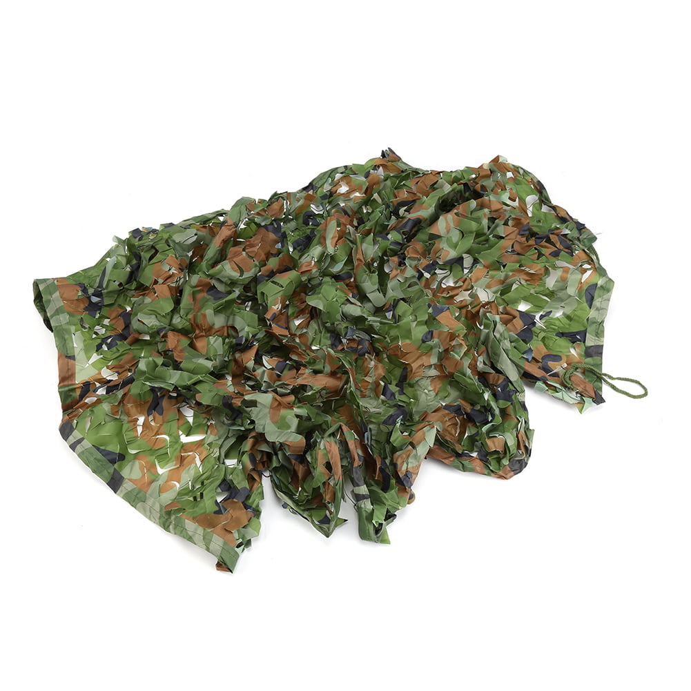 39*78" 1Mx2M Woodland Camouflage Camo Netting Jungle Camping Military Hunting 