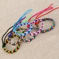 thumbnail image 3 of Soimiss 9Pcs Knurled Bracelet for Decoration Assorted Color Friendship Wrist and Ankle Jewelry, 3 of 5