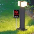 thumbnail image 2 of Yjiankangz No Smoking Thank You Yard Sign with Stake Rustproof Outdoor Aluminum Yard Sign with Stake Outdoor Yard Decorations Yard Supplies for Home Garden Lawn 4.6x6 inches, 2 of 7