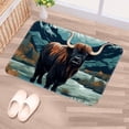 thumbnail image 5 of Yak Polyester Non-Slip Machine Washable Bath Rugs Office Mat Floor Mats, 5 of 6