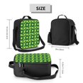 thumbnail image 2 of Zufioo Tennis Balls Insulated Lunch Bag,600D Polyester Oxford Fabric, Leakproof & Reusable Lunch Tote, Adjustable Shoulder Strap,Food Freshness Keeper with Utensils, 2 of 7