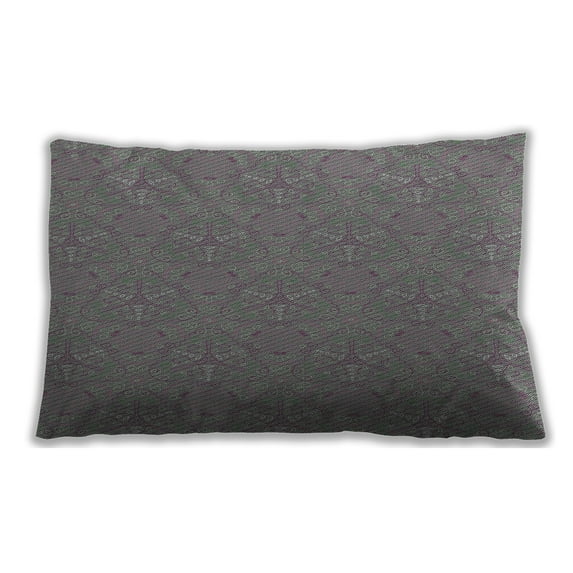 Ahgly Company Indoor Rectangular Patterned Lumbar Throw Pillow, 13 inch by 19 inch