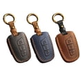 thumbnail image 5 of Leather 3 Buttons Remote Car Key Bag Cover Case For Hyundai For Santa, 5 of 6
