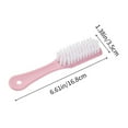 thumbnail image 3 of Shoe Cleaning Brush, Laundry Scrub Brush for Clothes, Soft Bristle Laundry Brush, Plastic Small Brush, Shoe Stain Remover Brush Cleaning Supplies, 3 of 6