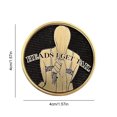 thumbnail image 3 of Sexy Woman Coin Double Side Heads Funny And Tails Coins Lucky Token (acrílico), 3 of 3