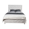 thumbnail image 2 of Modern Gray Queen 4pc Bedroom Furniture, Wood Construction, With Bed, 6 Chest, Mirror & 2 Nightstand Style , Wood, Contains Dresser, And, 2 of 5