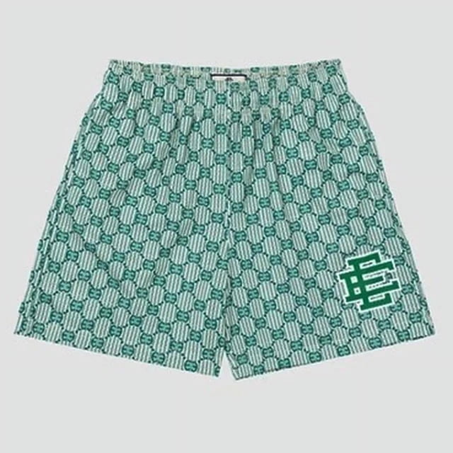 Pantalones cortos BÁSICOS DE EE para hombre y mujer, Shorts deportivos informales, de malla, clásicos, para gimnasio, Verano