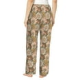 thumbnail image 3 of Xecao Mandala Women's Straight Lounge Pajama Pants: The Epitome of Relaxed Sleepwear, 3 of 9