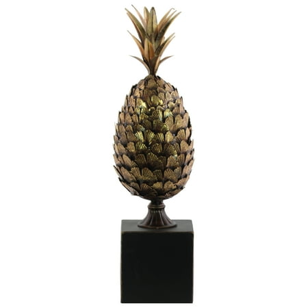 Urban Trends Collection Metal Pinele Decor Figurine Tarnished Urban Trends Collection Metal Pinele Decor Figurine Tarnished Finish Gold