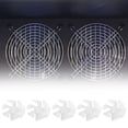 thumbnail image 2 of Aspa del ventilador del secador de pelo, mini ventilador de plástico de 10 piezas Mini aspa del ventilador de plástico Mini ventilador deja diseño a prueba de futuro, 2 of 8