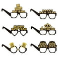 thumbnail image 1 of 12 piezas 2025 gafas de feliz año nuevo gafas divertidas gafas para decoraciones de feliz año nuevo 2025, 1 of 5